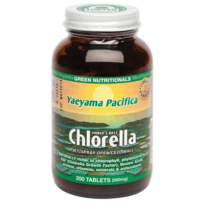 Green Nutritionals Yaeyama Pacifica Chlorella 200t
